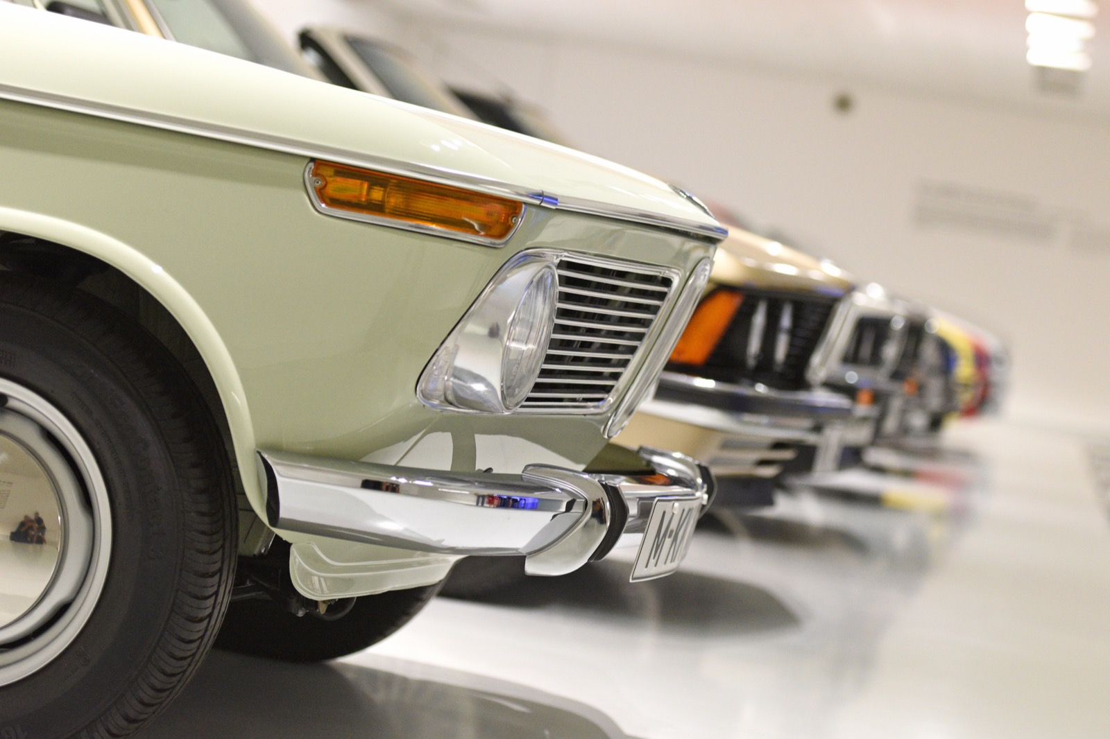 Historische BMW-Fahrzeuge im BMW Museum